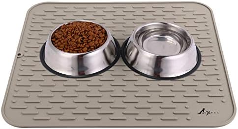 Luxpal Veliki silikonski pas i mačka premium stupnjeva od 17x15 ili vanjska prehrambena mat za kućne ljubimce