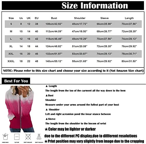 UODSVP ženske posteljine modni čvrsti patentni patentni patentni zatvarač niz casual dugih rukava s