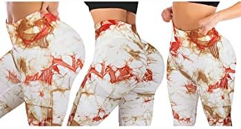 Gillya ženske šljokice za dizanje pantalona za podizanje bešavne kravate za vježbanje temama