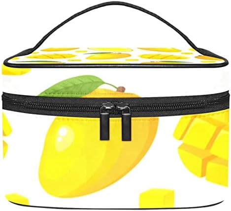 Crtani mango žuti voćni uzorak prijenosne vrećice za šminku Kozmetičke torbe čine organizatorske torbice