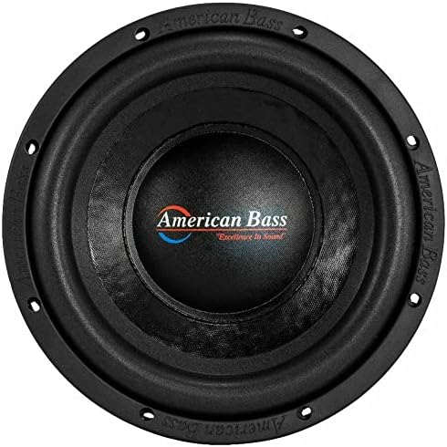 Američki bass audio audio 10 subwoofer 600 vata Single 4 Ohm bijeli DX-10