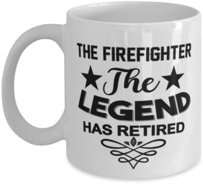 Vatrogasna šolja, legenda se povukla, novost jedinstvene ideje za poklone za vatrogasce, šolja za