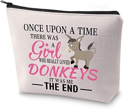 ZJXHPO Funny Donkey Lover Gift bila je djevojka koja je zaista voljela magarce Novelty magarac tematska