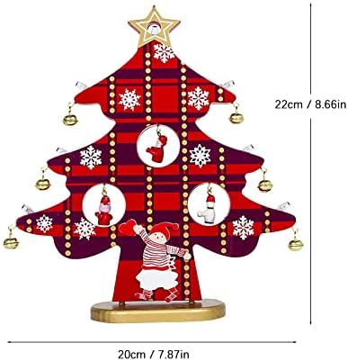 Božićna zvona svjetla božićna stolna ukrasi za osvjetljenje božićne ukrase drvca sa ukrasima svjetla