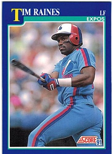 1991 rezultat sa Rookie Trgovano Montreal Expos Team set sa Larry Walker & Tim Raines - 38 MLB kartica