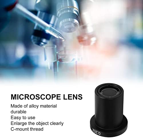 28mm Dia mikroskopsko sočivo,0.35 X/0.5 X/1X/2X izdržljivo C Navojno sočivo za 28mm do 32mm mikroskopsko