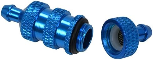 Apex RC proizvodi Plavi aluminijski nitro Filter za gorivo - 2 paketa 8054