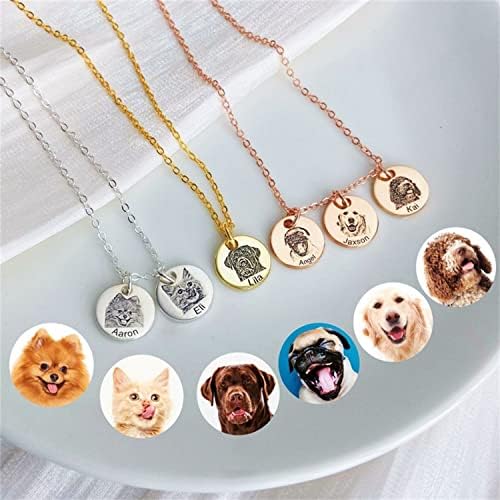 Prilagođeni pokloni za kućne ljubimce mačka memorijalna ogrlica prilagođeni nakit za kućne ljubimce pas mama