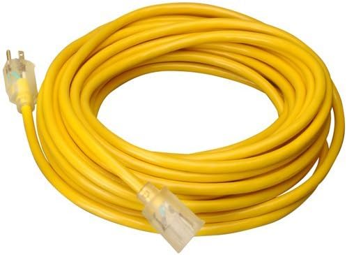 Wideskall® Heavy Duty 14 mjerač ul popisao je SJTW vanjsku rasvijetljenu produžni kabel