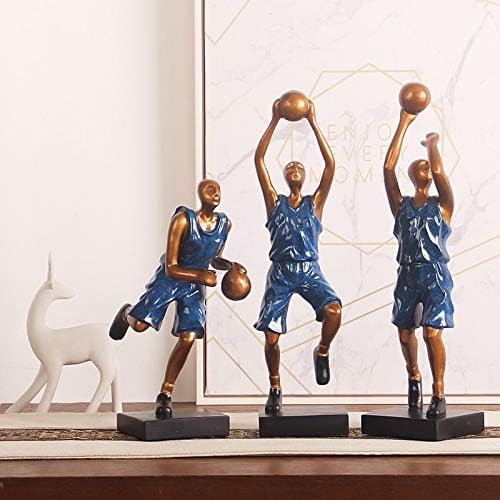 Zamtac Creative Modern moderne košarkaške figurice Kreativne skulpture Skulpture Ukrasi dnevnog boravka Kućni dekor -