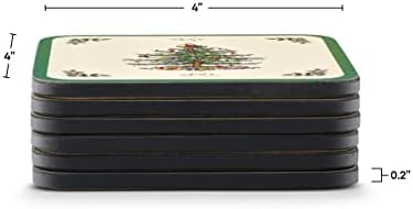 Podmetači za prikupljanje božićnih jelki Pimpernel / Set od 6 / ploča od plute | otpornih na toplotu