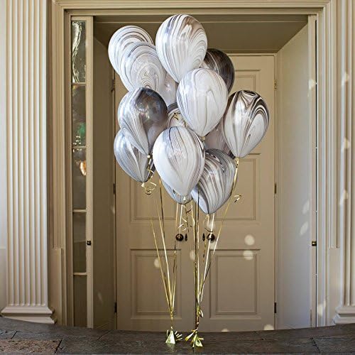 100 kom mramorni agat baloni za lateks, 10 inča party balon ukras za vjenčanje, rođendan, fotoboj, pozadinu itd.