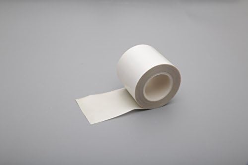 1Roll 1 X10M bijeli PTFE teflon traka NONSTICK TAPE 500 ℉ Ljepljiva traka visoke temperature fiberglasa