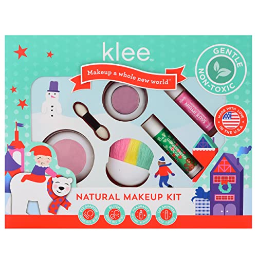 Klee Naturals Komplet Za Prazničnu Šminku. Netoksičan i pogodan za djecu. Napravljeno u SAD.