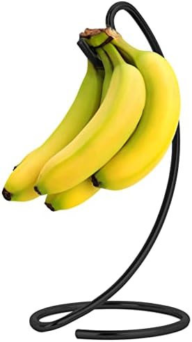 Držač za banane moderna vješalica za banane kuka za stalak za drvo za kuhinjsku ploču, stalak za bakrene banane, od Homeries