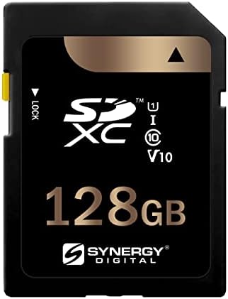 Synergy Digital 128GB, SDXC UHS-I memorijske kartice kamere, kompatibilne sa Panasonic Lumix G95 hibridnom digitalnom kamerom bez ogledala-Klasa 10, U1, 100MB/s, serija 300-pakovanje od 2