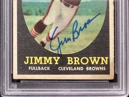 Jim Brown potpisao 1958.