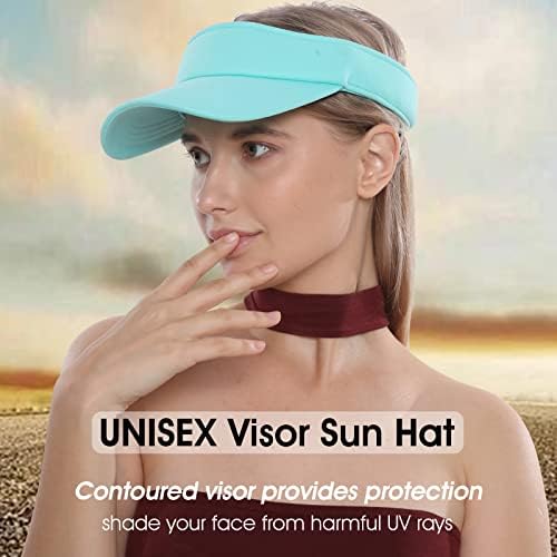 Ntlwkr šešir sa štitnikom za sunce Podesiva Velcro sportska kapa na otvorenom za muškarce i žene