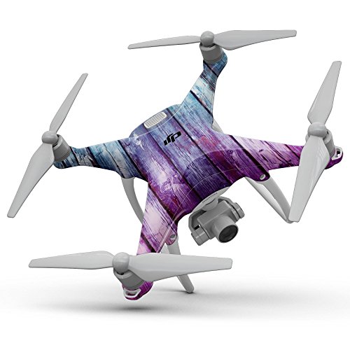 Dizajn Skinz dizajn Skinz Pink & Blue Dyed Wood Full-Body Wrap naljepnica Komplet-komplet Kompatibilan je s drone dji Phantom 2