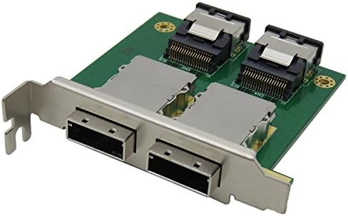 CABEDECONN Dual Mini SAS SFF-8088 na SAS36P SFF-8087 adapter u PCI nosaču