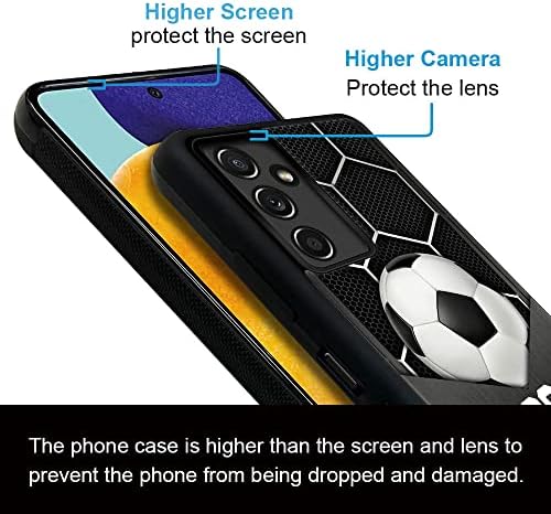 DJSOK Fashion Mobitel Case Custom Prilagođeni pokloni za muškarce i žene, fudbal za Samsung Galaxy A13
