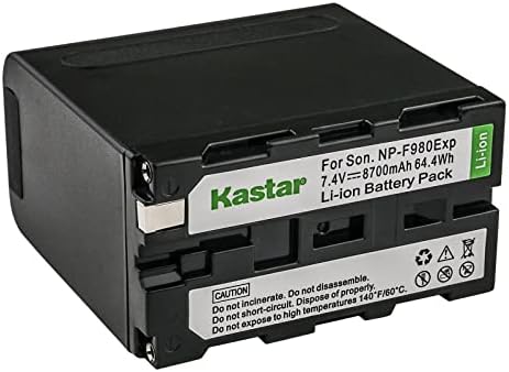 Kastar NP-F980Exph CH04 Dual Brzi punjač Kompatibilan je s Elvid FieldVision 4kv2 SkyVision Neewer