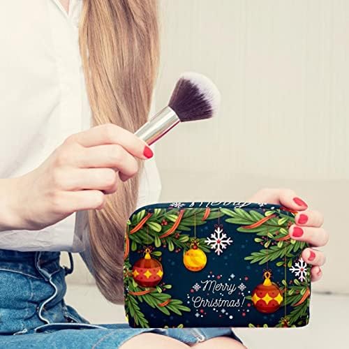 Kozmetičke vrećice za žene, torbe torbice šminkeri organizator za skladištenje šminke za šminku Djevojke, božićni lijepi crtani film