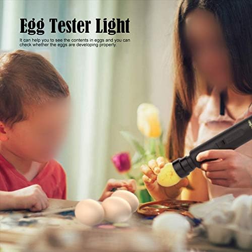 Gloglow Egg Tester Light Egg inkubator Light Light guska jaja koristiti za pomoć da vidite sadržaj