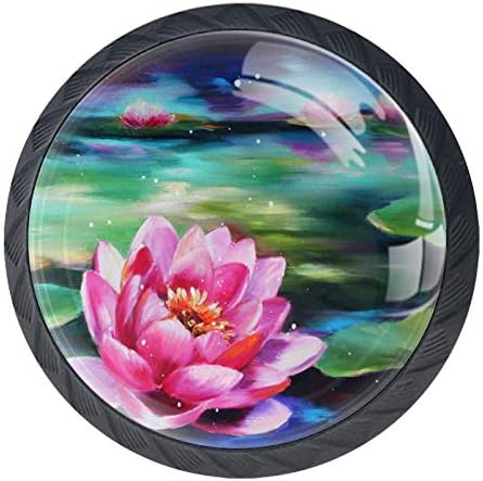 Idealiy Lotus Blossom vrata ladica Pull Handle dekoracija namještaja za kuhinjski ormar toaletni sto