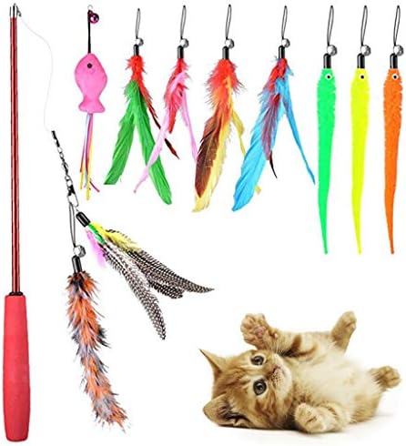 Tyy Pet Riblji igračka MULTICOLOR 10 Wear-Set Interaktivni kućni ljubimci Dobavljači Cat Springs igračka
