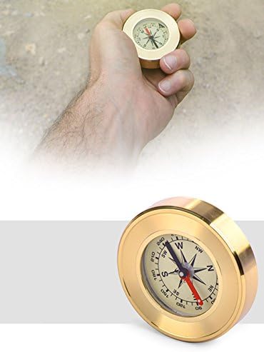 Niegienna-Mini noktilucentni vojni kamp marširajući lenzat kompas Zlatni džepni kompas za navigaciju