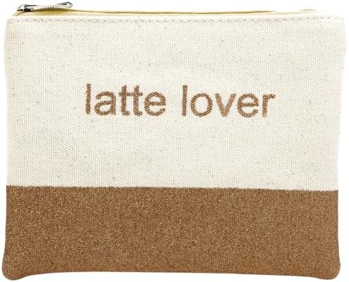 Miamica Canvas Glitter torbica Latte Lover, bakar, jedna veličina