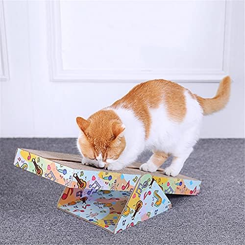 LEPSJGC mačke Kitten Scratch odbora zanimljiva igračka za mačke valovitog papira Pad mačke noktiju