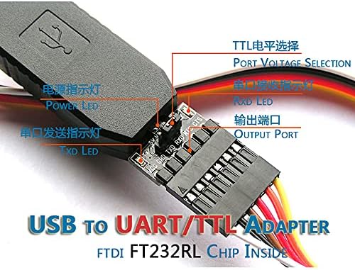 Q-Baihe FT232RL USB do serijskog porta USB do TTL 1.8V 3.3V Arduino Android sa USB žicom i