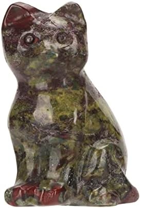 Izlečivanje kamena u obliku mačaka Kamen ublažava anksioznost stresa joga meditacija Energy Beal Statue