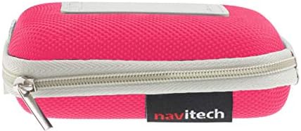 Navitech Pink vodootporna zaštitna torbica za sočiva kamere kompatibilna sa Nikon Af-s Teleconverter TC800-1.25 e ED