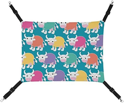 Cat Hammock boja Cat Bed Cage prozor Perch viseći prostor za uštedu za male kućne ljubimce 16.9x13& # 34;