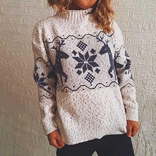 Ženski XMS džemper jesen zimska odjeća casual top obrezan pulover zabava i slatka dukseva slatka