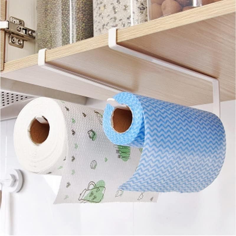 ZYJBM Kuhinjski držač toaletnog papira za kupatilo Organizatori za skladištenje tkiva stalci Držač papira