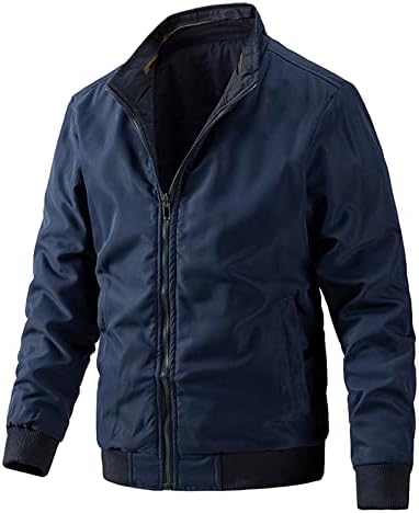 ADSDQ muški jakni, biciklistički pad plus veličina dugih rukava pulover muške ležerne prilike