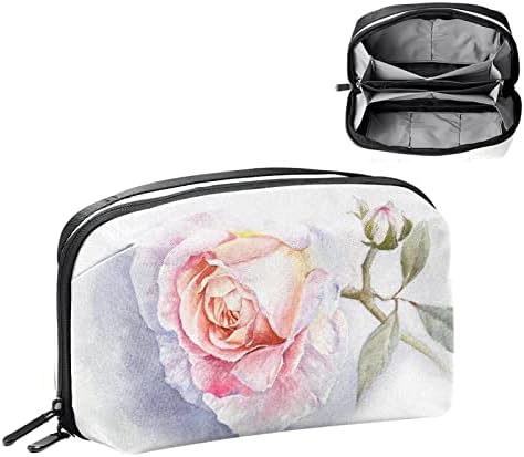 Toaletna torba za cvijeće i biljke za žene, vodootporni kožni toaletni Organizator, putna kozmetička torba torba