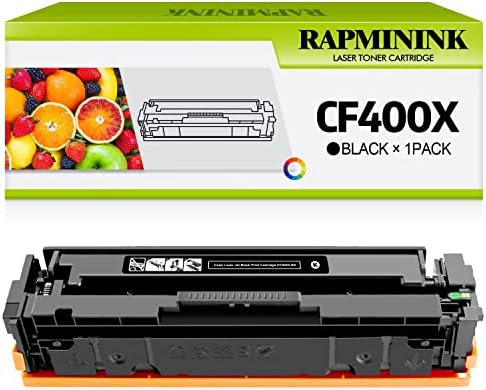 RapmininK kompatibilna zamjena za 201x Cf400x Toner kertridž za upotrebu sa Laserjet Pro MFP M277dw