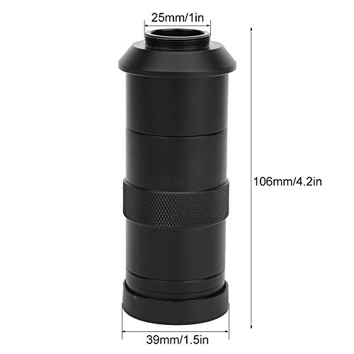 Sočiva za lupu, legura aluminija, čvrsta sočiva za mikroskop Kamera 2.17~11.22 in za satove