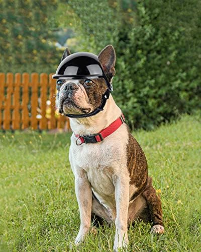 Namsan za pse kaciga sa rupom za uhu i velikim psećim sunčanim pamkama za paketne kacige za pse i naočale