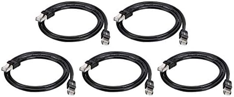 Basics RJ45 CAT 7 Gigabitni Ethernet patch kabla velike brzine, 10Gbps, 600MHz - bijela, 15 stopa
