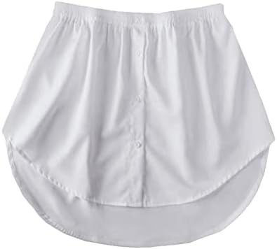 Lensse Shirt Extenders za žene 2023 1/2 kom Podesiva slojevita Mini Suknja Donja majica lažna suknja