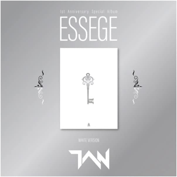 TAN ESSEGE 1. godišnjica specijalni album META verzija držač kartice+mini kartica QR tipa+knjižica za harmoniku+tajna