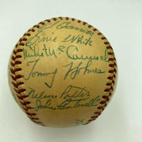 Prekrasan tim Boston Braves 1951 potpisao je bejzbol nacionalne lige - autogramirani bejzbol