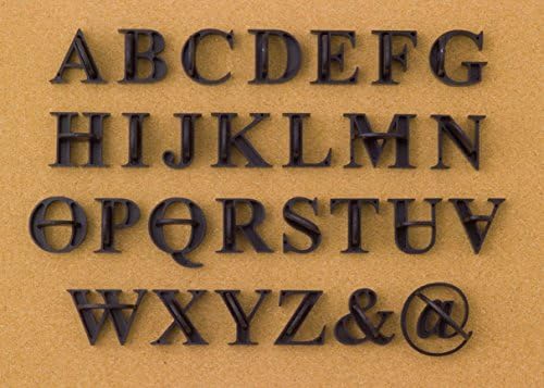Magnetic Poetry Press in Letters Stone concrete markice - velika slova tradicionalno pismo