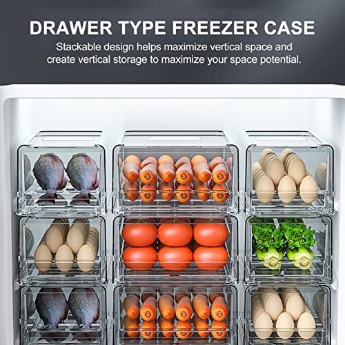 Kante za organizatore frižidera na izvlačenje - fioka kutija za skladištenje frižidera Organizator